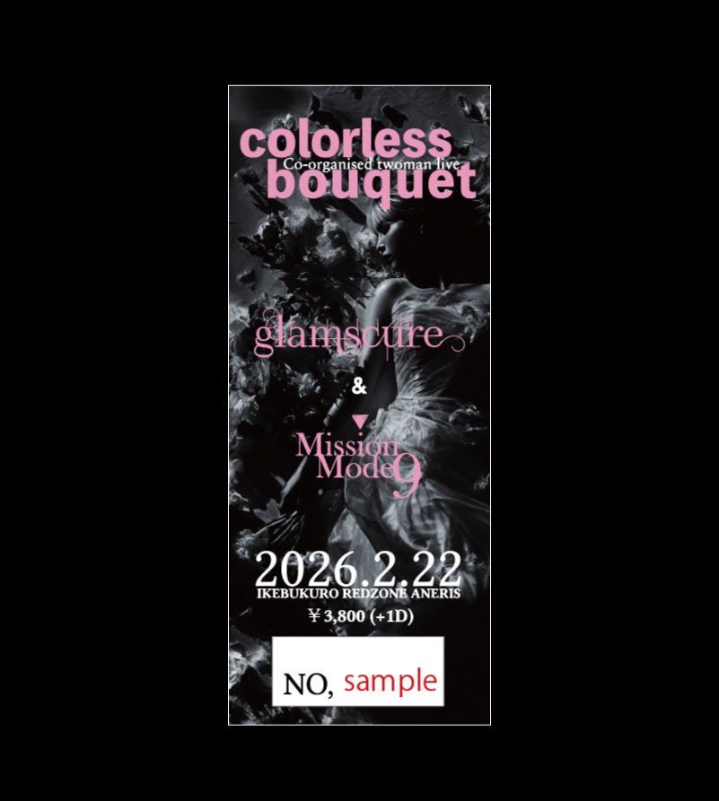 2月22日 池袋RED-Zone ANERIS Aチケット